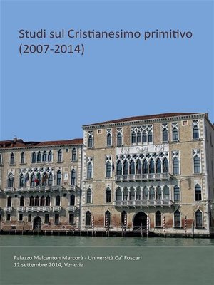 cover image of Studi sul Cristianesimo Primitivo (2007-2014)